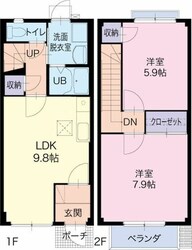 アルファーの物件間取画像